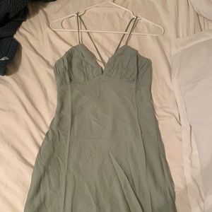 Green mini dress for sale!